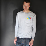 Long Sleeve Tee Shirt Heather Grey - Is this Menswear?
 - 1