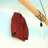 American Flannel Overshirt | Red Polka Dot - Is this Menswear?
 - 6