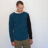 Fleece Pullover | Teal / Black - Is this Menswear?
 - 1