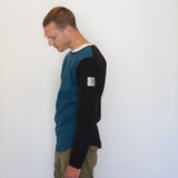 Fleece Pullover | Teal / Black - Is this Menswear?
 - 2