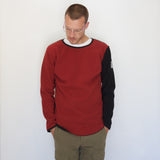 Fleece Pullover | Red / Black - Is this Menswear?
 - 1