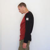 Fleece Pullover | Red / Black - Is this Menswear?
 - 2