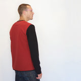 Fleece Jacket | Red / Black - Is this Menswear?
 - 3