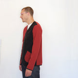 Fleece Jacket | Red / Black - Is this Menswear?
 - 4