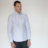 Japanese Cotton Oxford | Blue Stripe - Is this Menswear?
 - 2