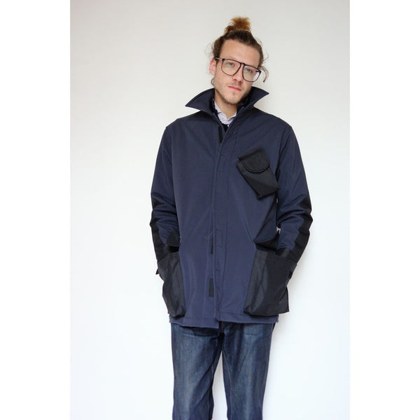 Dintex Field Coat | Navy - Is this Menswear?
 - 1