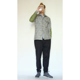 American Flannel Overshirt | Light Grey Speckle - Is this Menswear?
 - 2