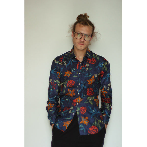 Japanese Cotton Shirt | Floral - Is this Menswear?
 - 1