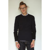 Multi Panel Sweatshirt | Navy / Black / Grey - Is this Menswear?
 - 2