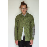 American Flannel Overshirt | Green Speckle - Is this Menswear?
 - 4