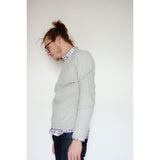 Multi Panel Sweatshirt | Grey - Is this Menswear?
 - 1