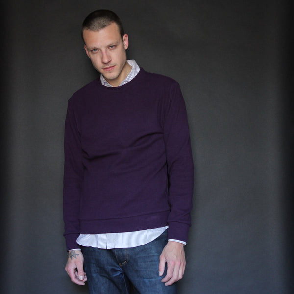 Sweatshirt | Purple - Is this Menswear?
 - 1