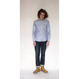Japanese Cotton Oxford | Blue - Is this Menswear?
 - 3