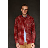 American Flannel Overshirt | Red Polka Dot - Is this Menswear?
 - 3